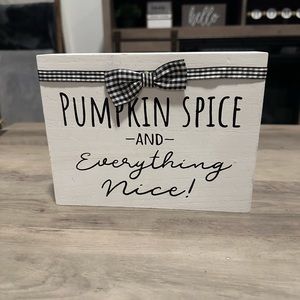 Fall Decor Sign